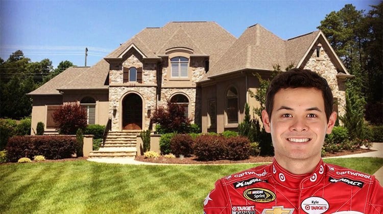 NASCAR driver Kyle Larson buys his first home