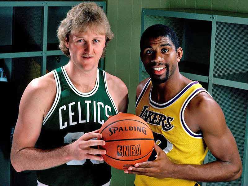 larry bird magic johnson when the game was ours