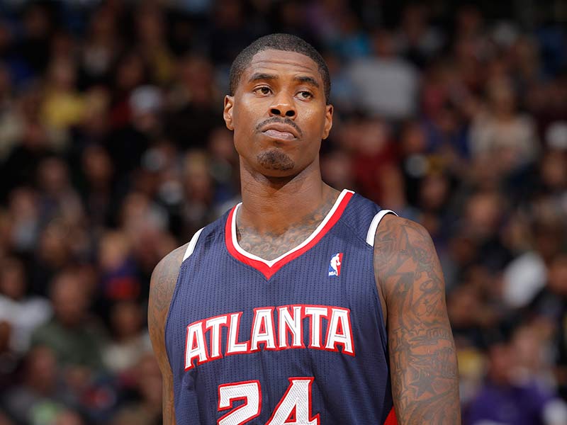 Marvin Williams of Hawks playing in the NBA court